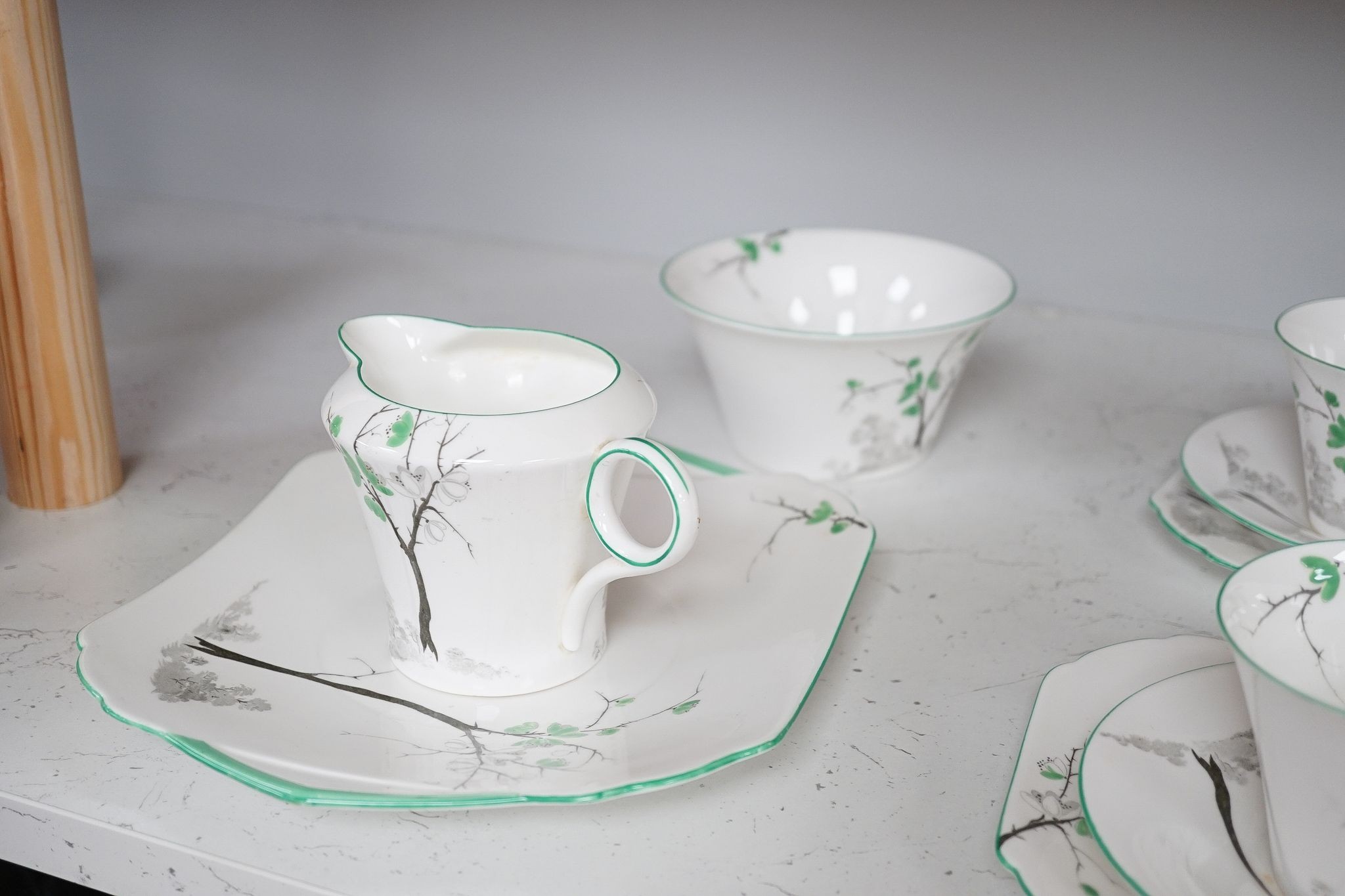 A Shelley part teaset